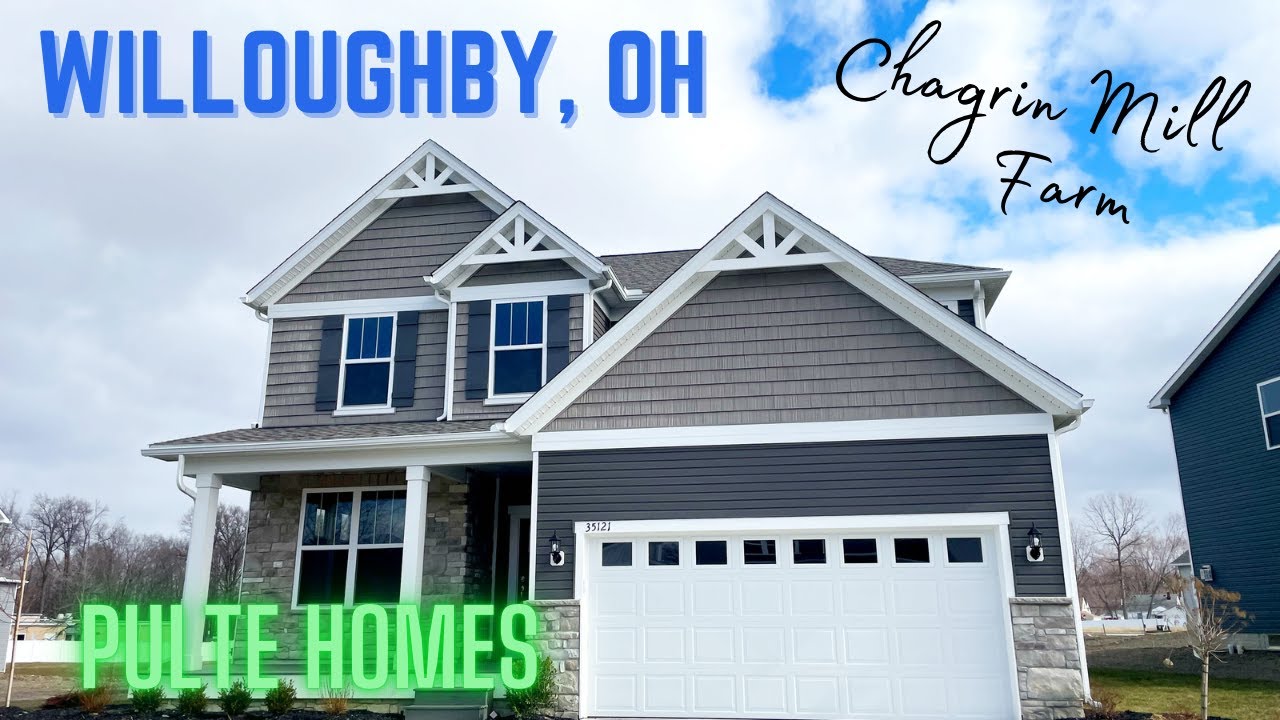 Cleveland, Ohio | New Construction Home Tour | 3,000 SF | 4 Bedroom | Willoughby | Chagrin Mill Farm