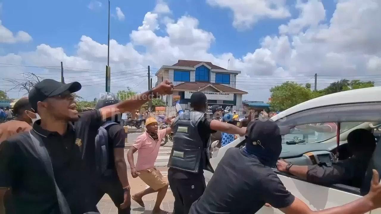 Nationwide protests mar Tanzania's elections