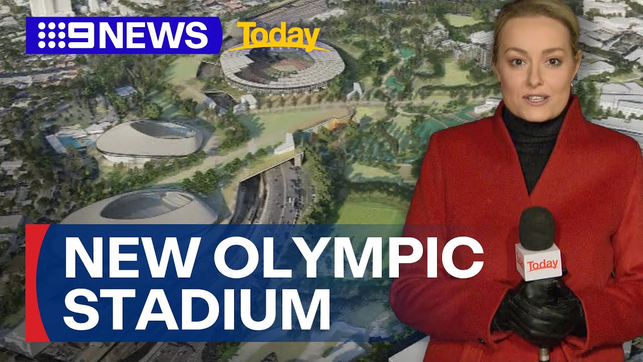 Secret plans reveal exact site of Brisbane's new stadium | 9 News Australia