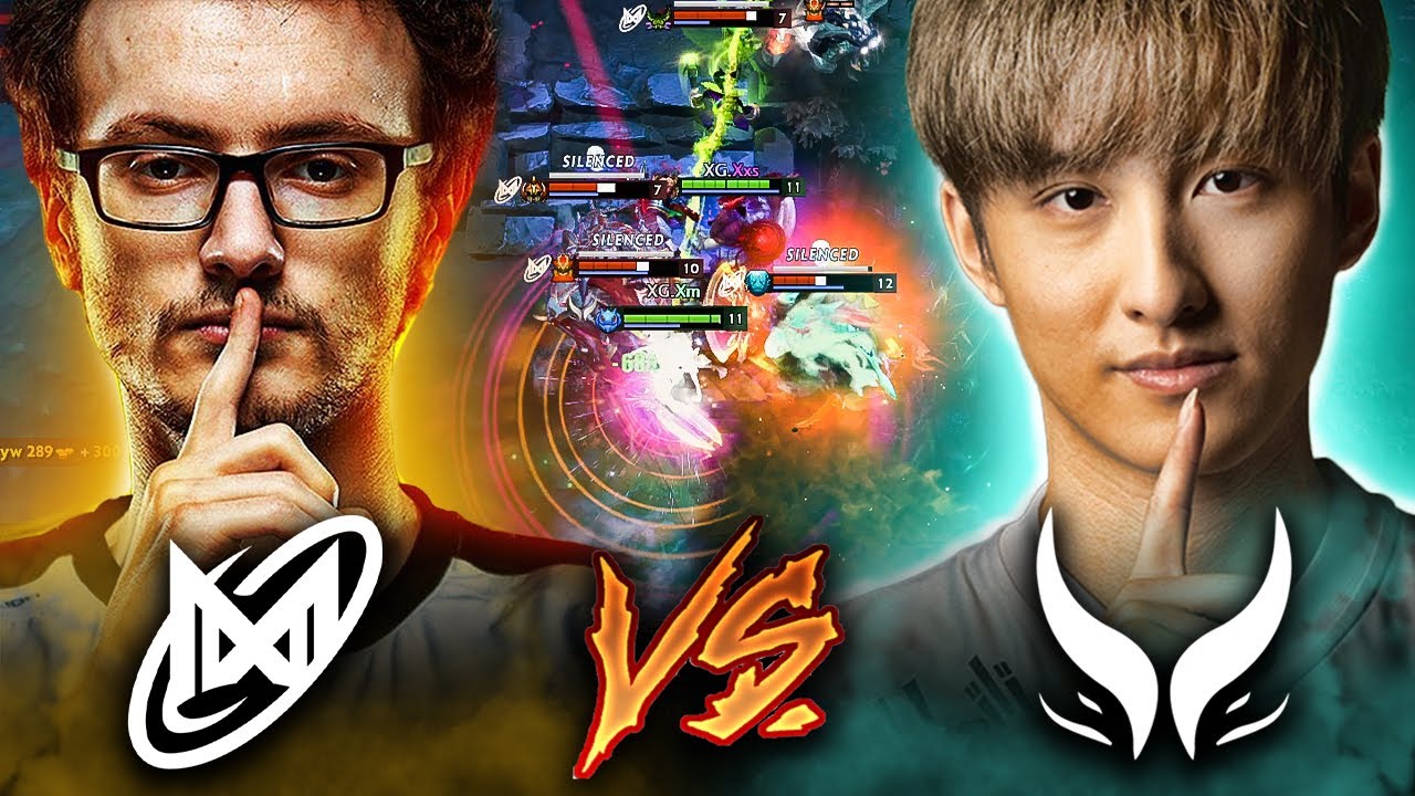 NIGMA vs XG - Miracle vs Ame - Legend Carry Battle (PLAYER PERSPECTIVE)
