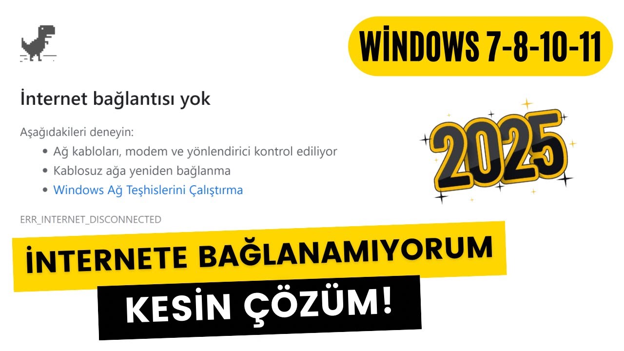Bilgisayar Wifi Ağını Görmüyor - Wifi Bağlanamıyor Sorunu | Kesin Çözüm!