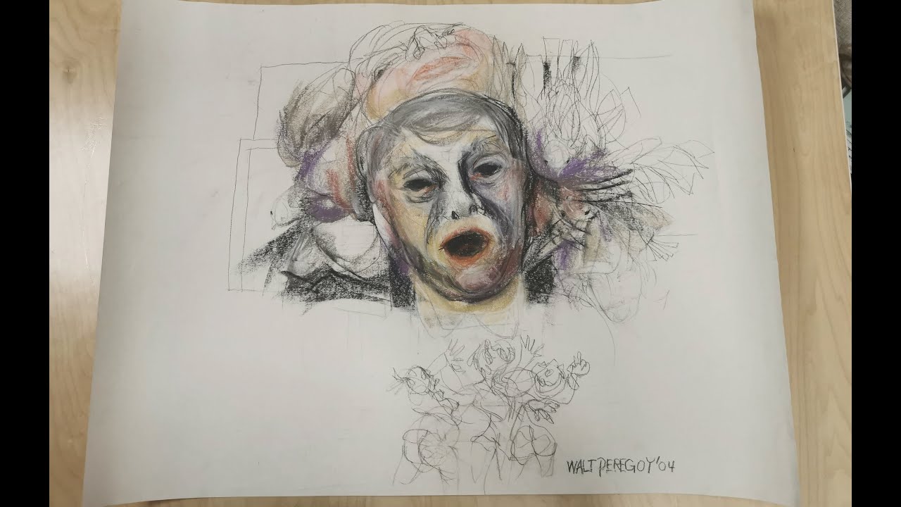 Walt peregoy mcm illustration modern art sketches artwork Disney legends Awards Winners.