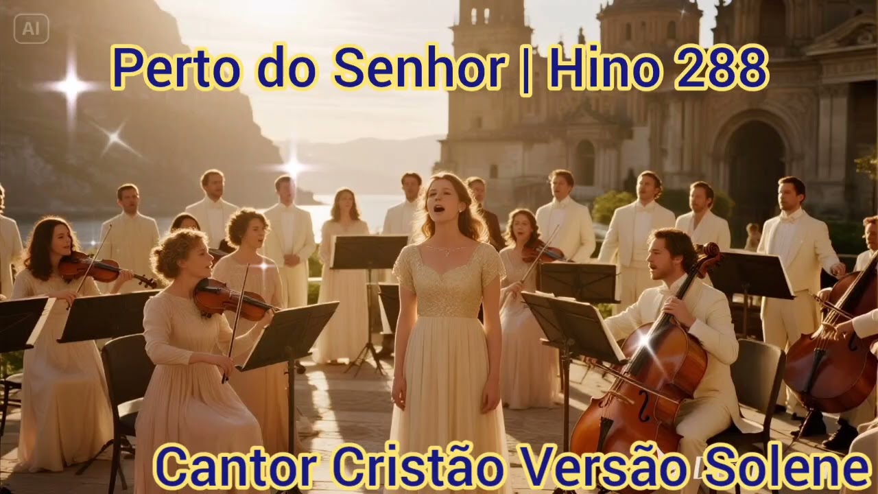 Perto do Senhor | Hino 288 – Cantor Cristão | Comunhão Profunda com Deus