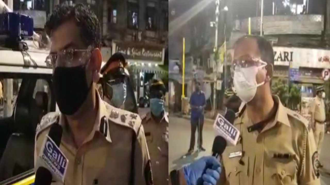 Dongri Lockdown Addl Com South Region Nitish Mishra & DCP Zone 1 Sangram Singh Nishandar