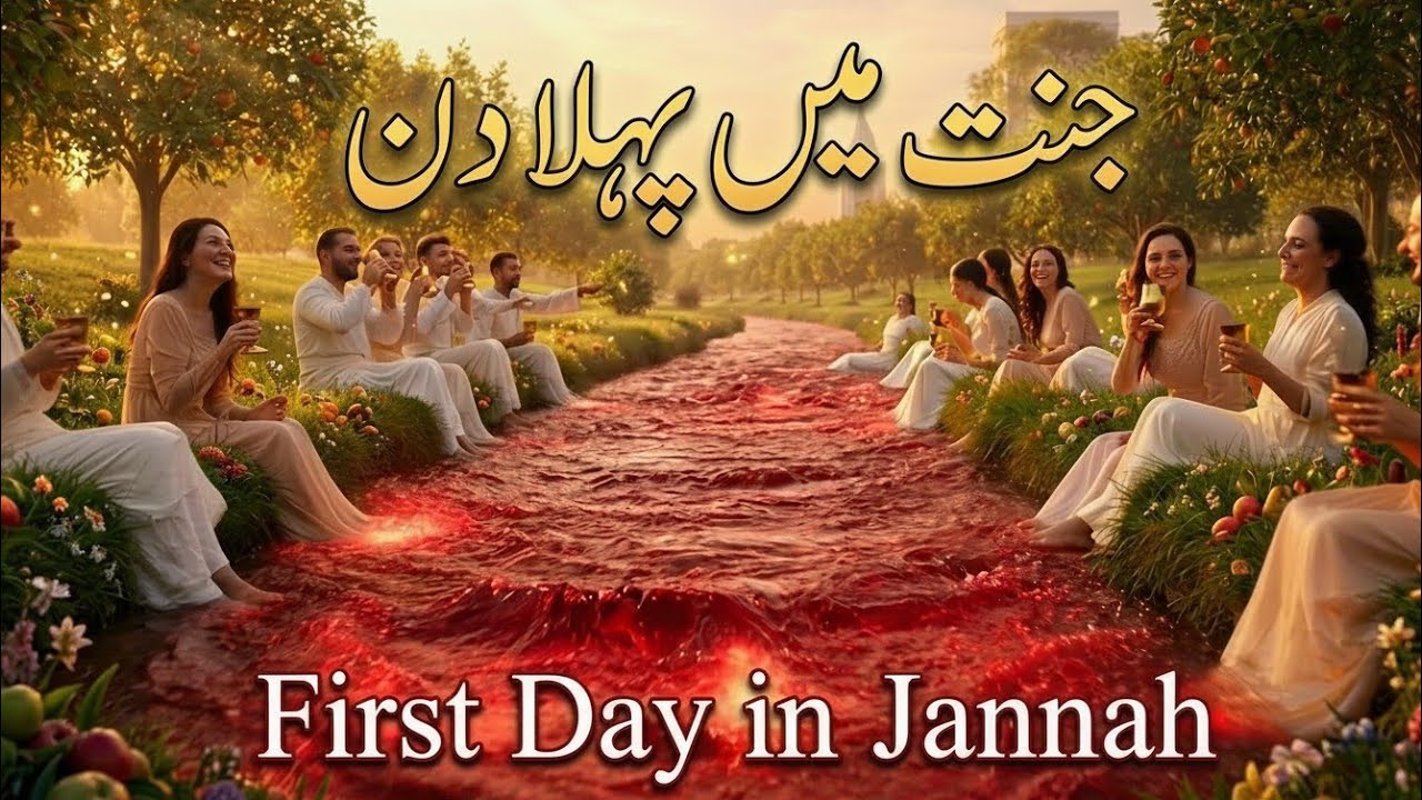 First Day in Jannah | AI Movie of Jannah | Jannat Mein Pehla Din | Islamic Video