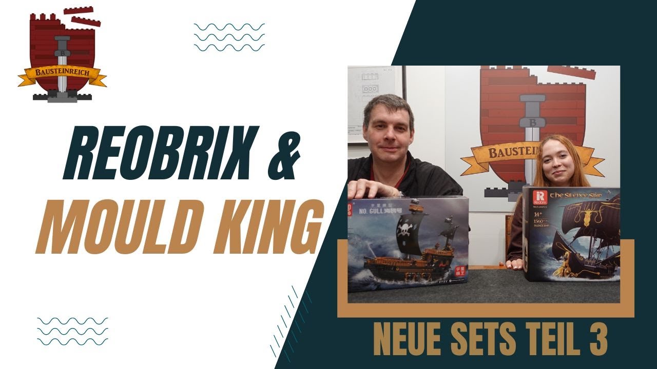 Noch mehr Neuheiten - Mould King, Reobrix und Technic-Pins