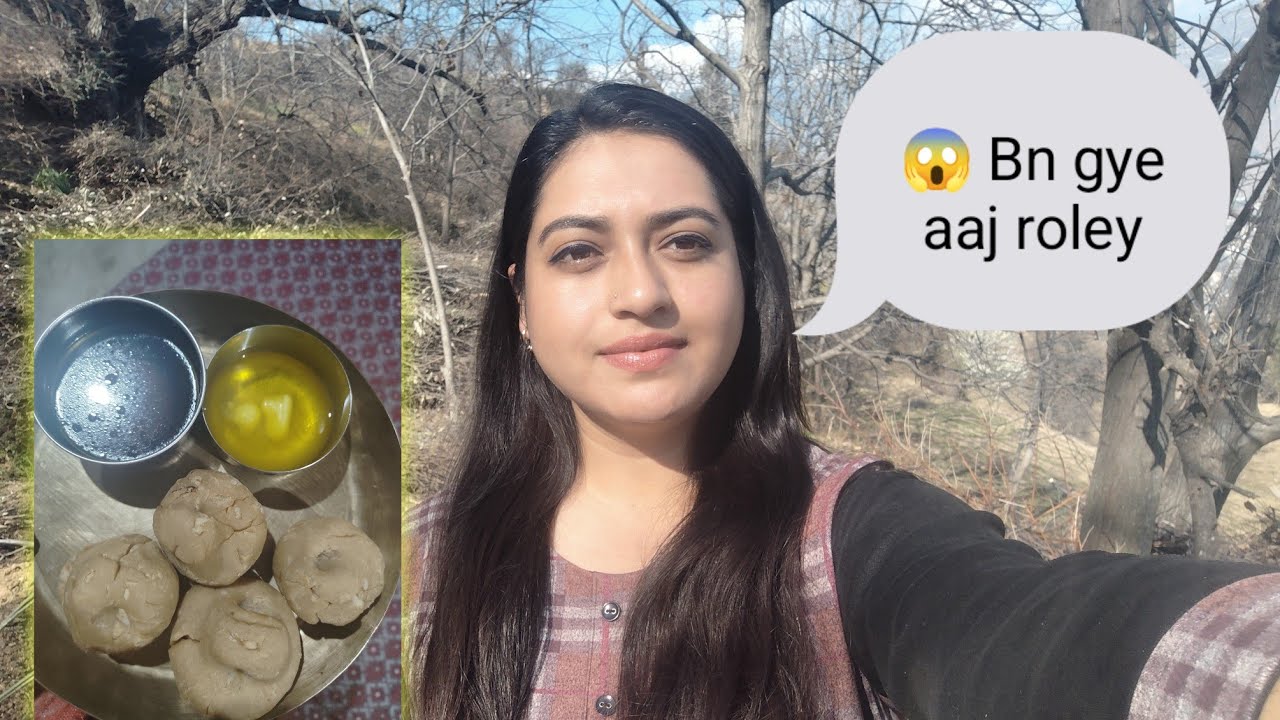 😍Aaj bna di hamare doda ki traditional dish ( roley) 😍