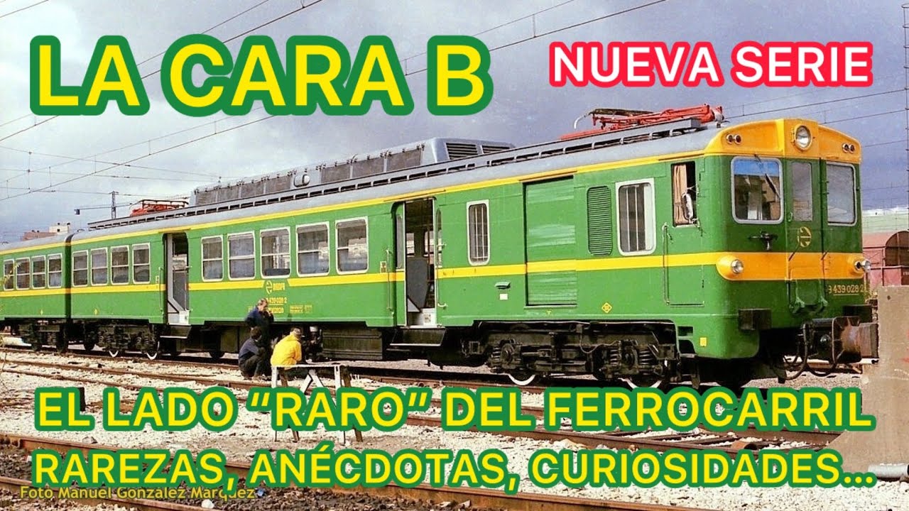 📼 CURIOSIDADES del FERROCARRIL de España TRENES LOCOMOTORAS rarezas anécdotas chapuzas Renfe LCB01