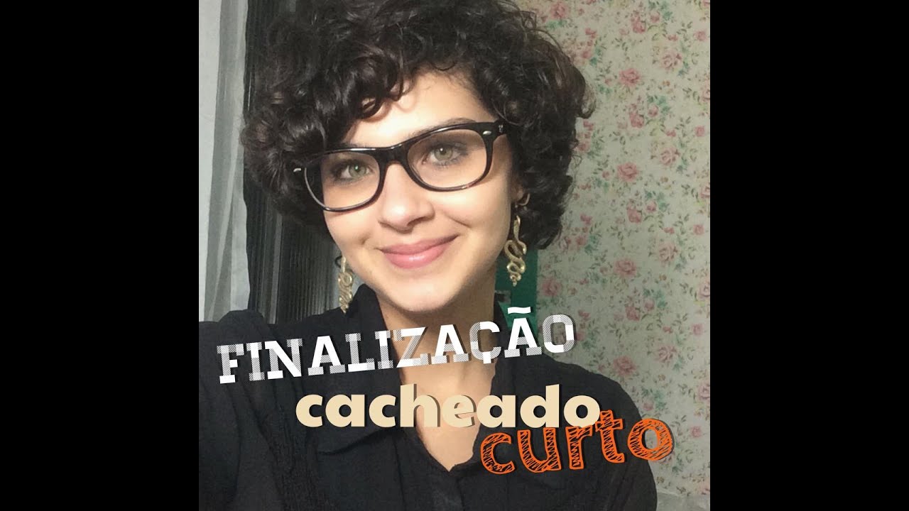 Lavagem e finalização de cabelo cacheado curto!