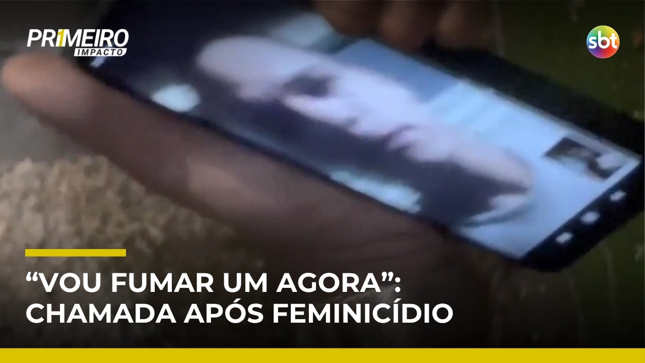 Assassino foragido faz chamada de v&iacute;deo a familiares ap&oacute;s matar estudante | #PrimeiroImpacto