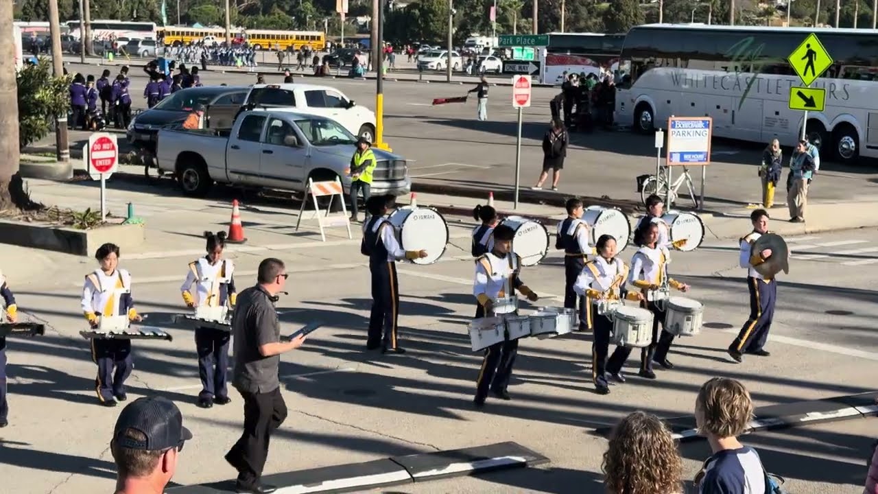 Wells Middle School Drumline @ Santa Cruz Band Review 2025