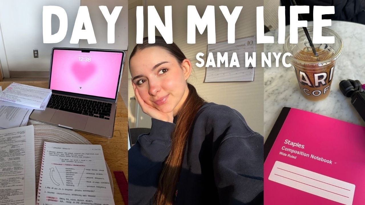 VLOG🇺🇸| study with me, produktywny dzień podczas studiów