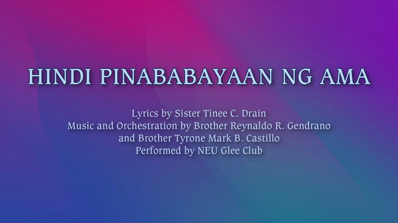 Hindi Pinababayaan Ng Ama