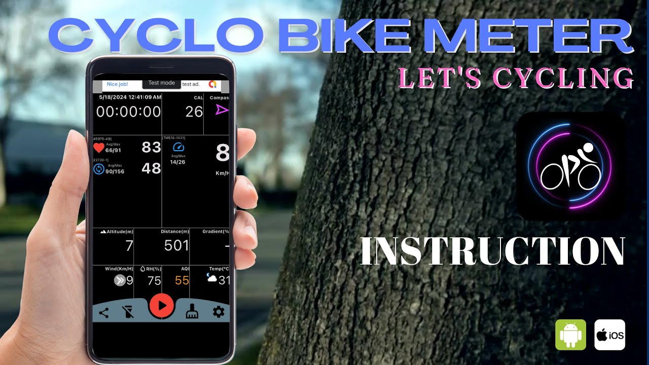 CYCLO BIKE METER - INSTRUCTION