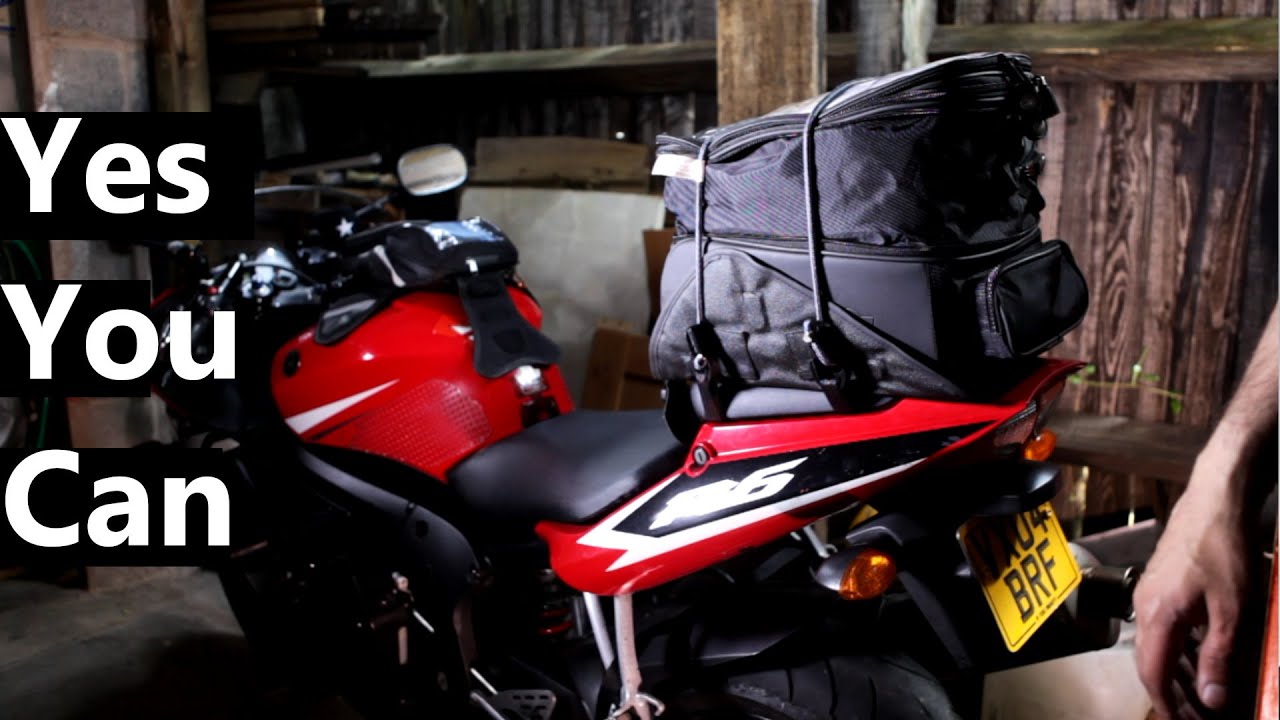 How to pack for your Sports Motorbike for a Weekend Touring