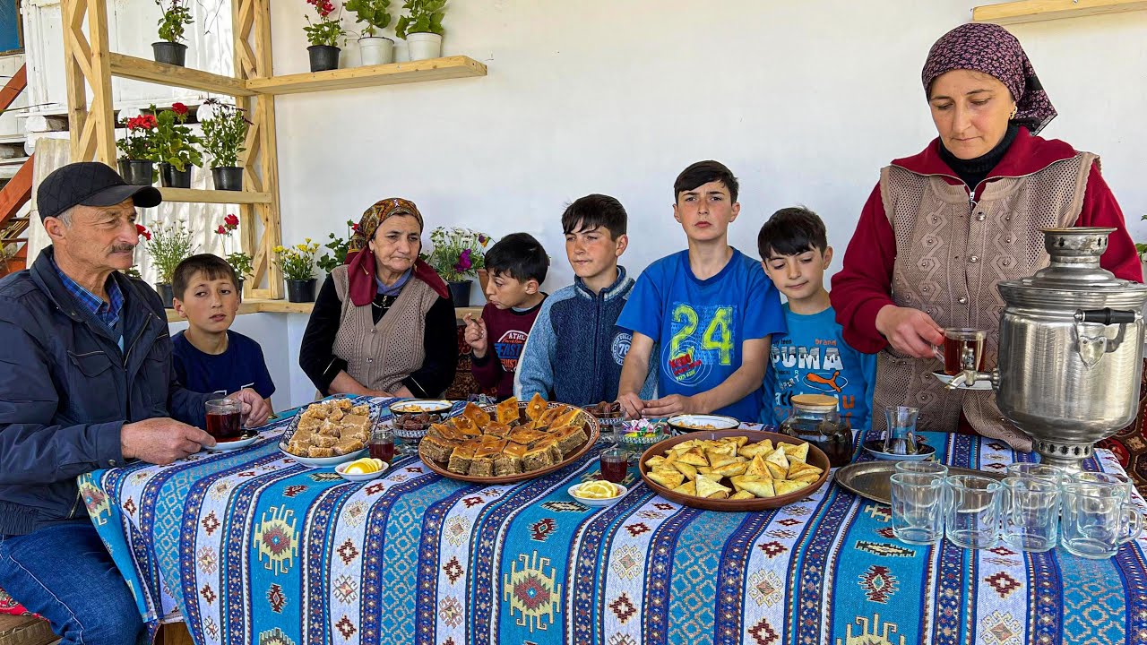 The beginning of the Holy Month of Ramadan in the Azerbaijani Village! Getting ready for the Holiday