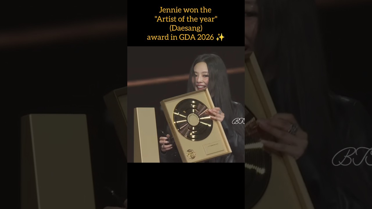 Jennie won the award at GDA 