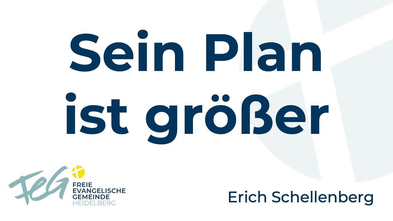 Sein Plan ist größer | 25.01.26