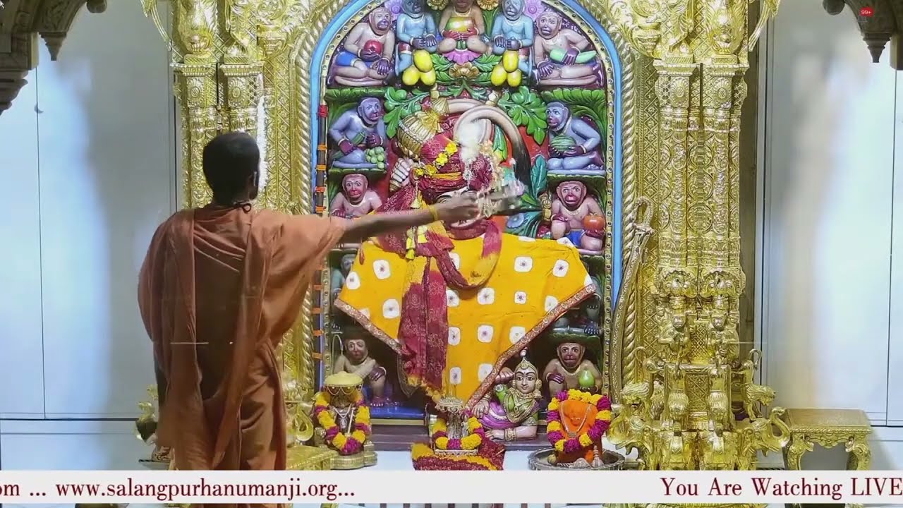 Mangla Aarti Darshan Salangpur Date 30 05 2023