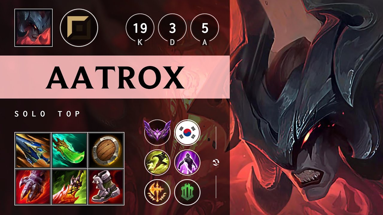 Aatrox Top vs Mordekaiser - KR Master Patch 25.16