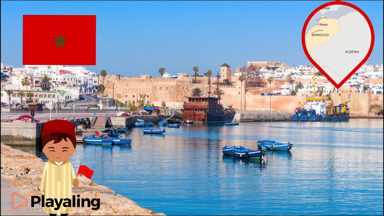 Arab countries and capitals in Moroccan Arabic