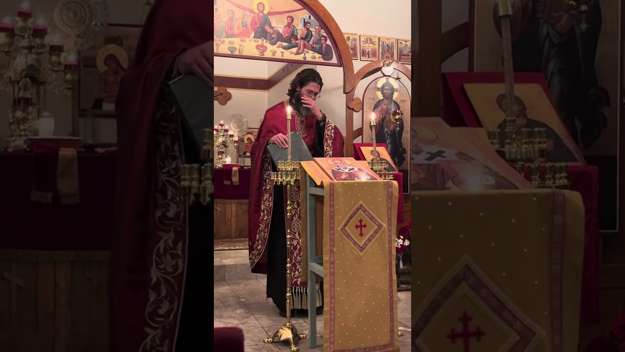 Vespers of the Feast of St. Nicholas - Father Jeffrey - December 5, 2024