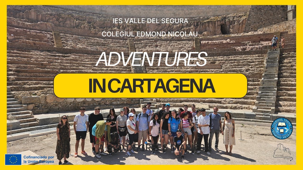 Discover Cartagena's roman theatre with our Erasmus+ team