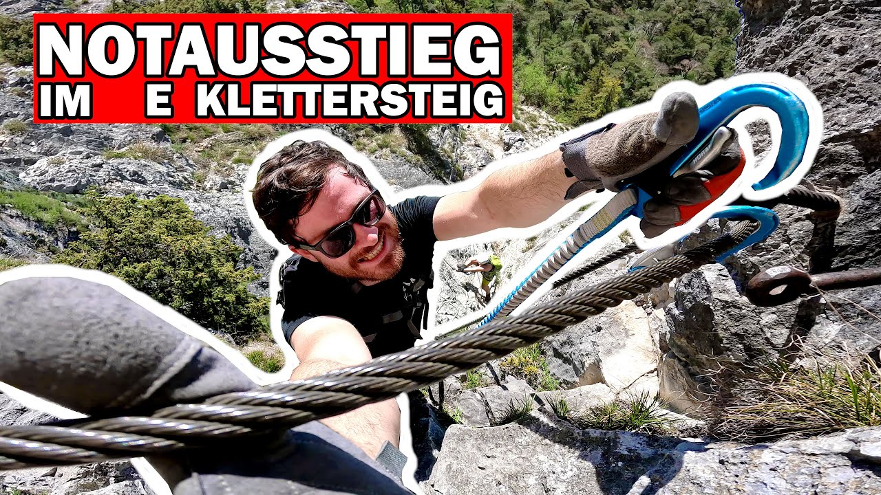 Der schwerste Klettersteig in Innsbruck Kaiser Max Klettersteig