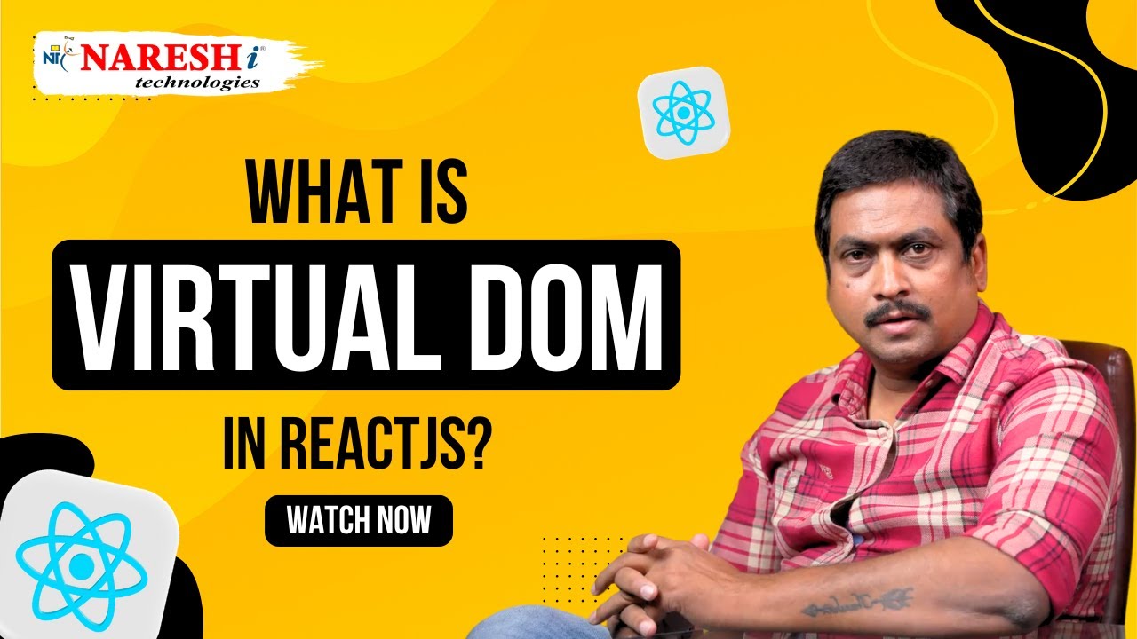 What is Virtual DOM in ReactJS? | Clear & Simple Explanation for Interviews | NareshIT