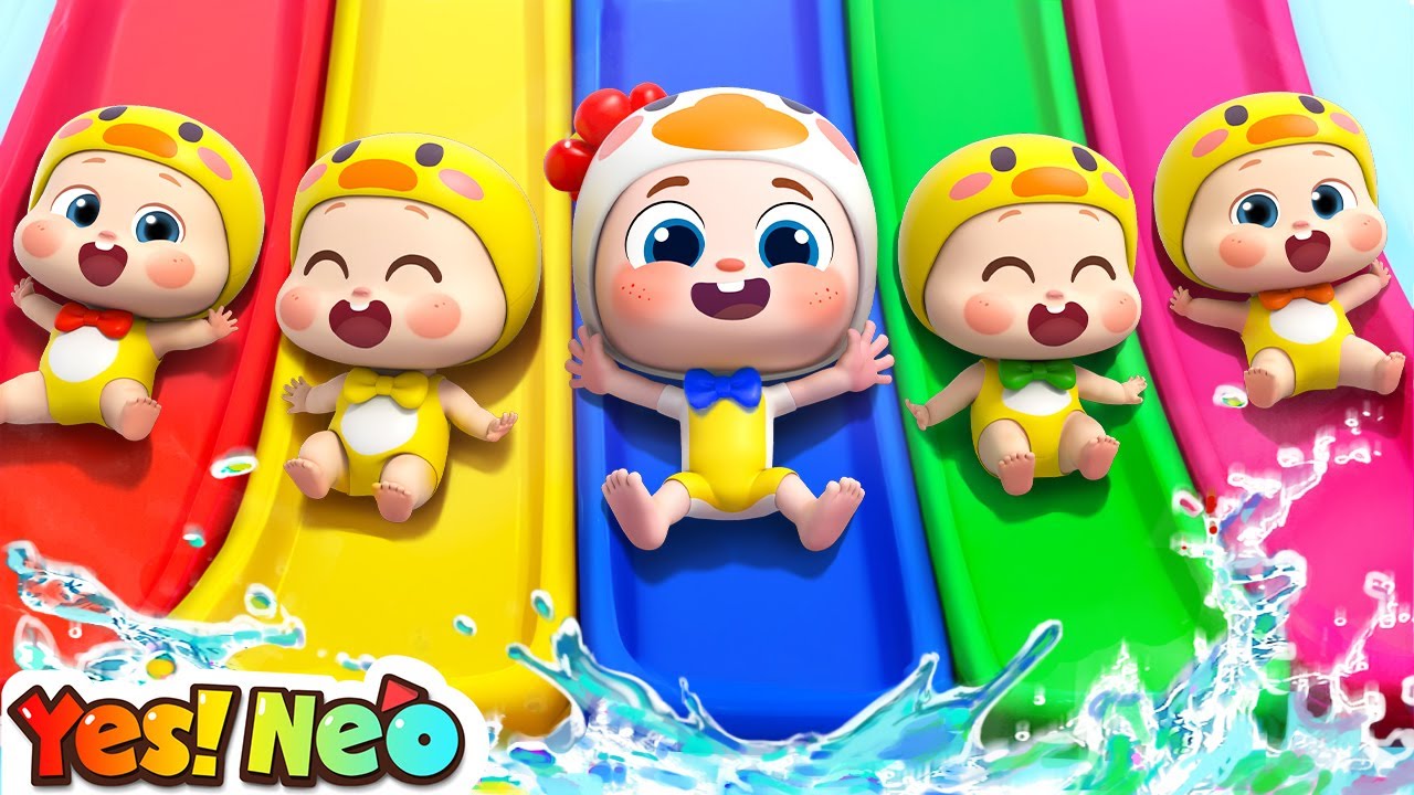 Swimming Pool Safety | Five Little Ducks | Learn Numbers | Nursery Rhymes & Kids Songs | Yes! Neo