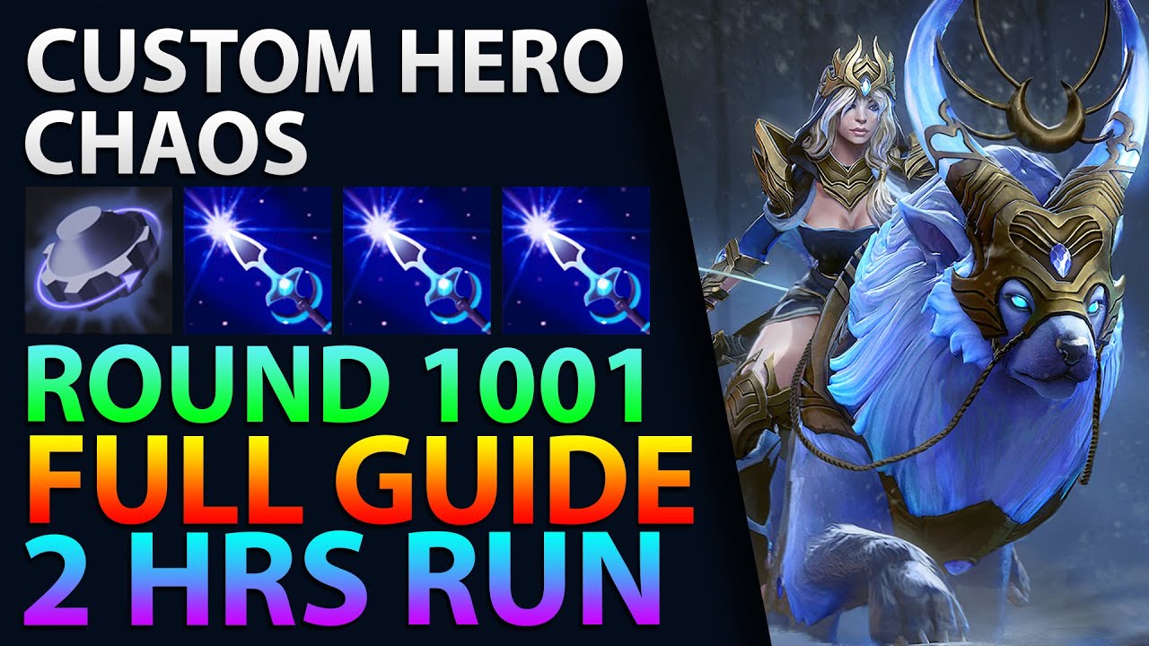 Dota 2 - Custom Hero Chaos - Round 1001 Speedrun