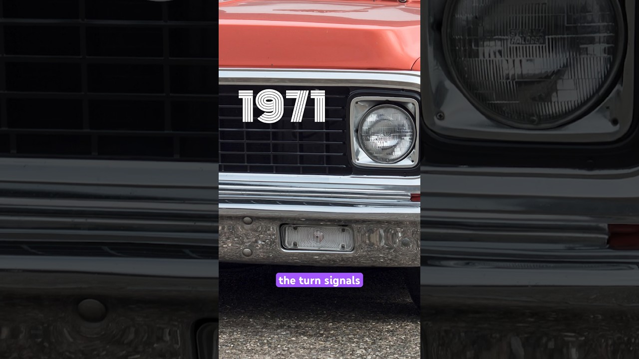 Разница между C10 1967 и 1972 годов выпуска #c10 #spottersguide #chevy #spotthedifference