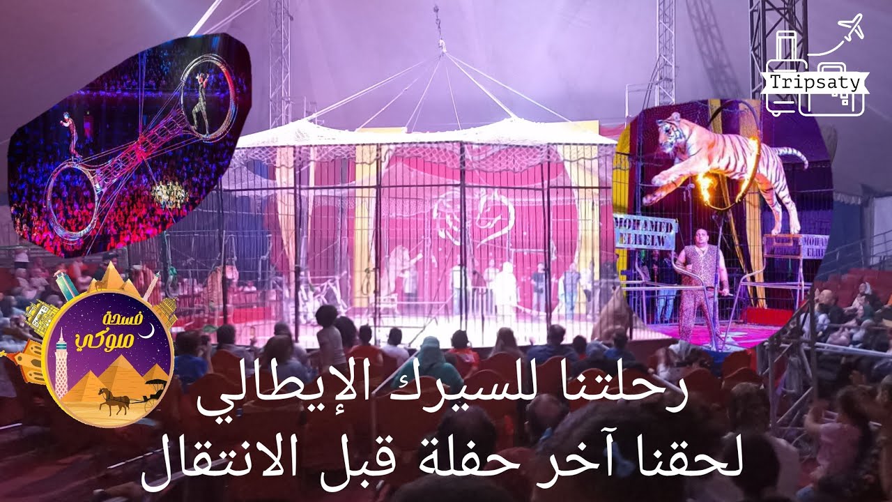 رحلتنا للسيرك الايطالي 🤡🎪🤹 Fantazy وفقرات رهيبة  لا تفوتك