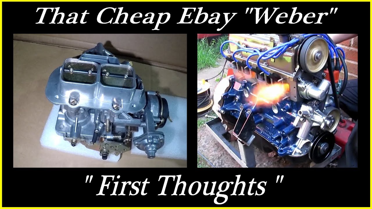 Первые мысли о дешевом '' Weber '' 32/36 DGV на eBay