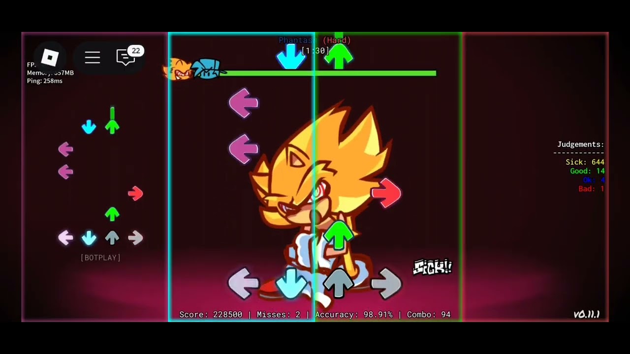 chaos nightmare - {MECHANICS} | roblox (gameplay) RS (right side)