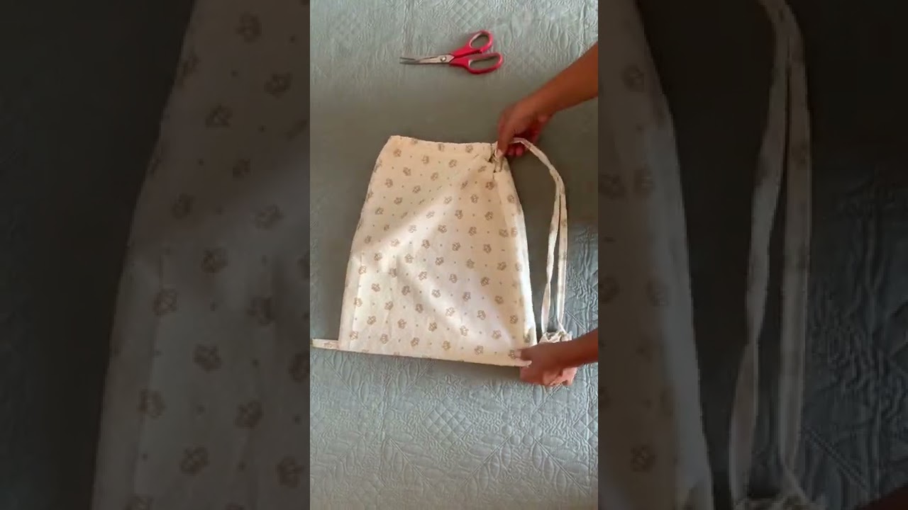 Mochila saco fácil de fazer
