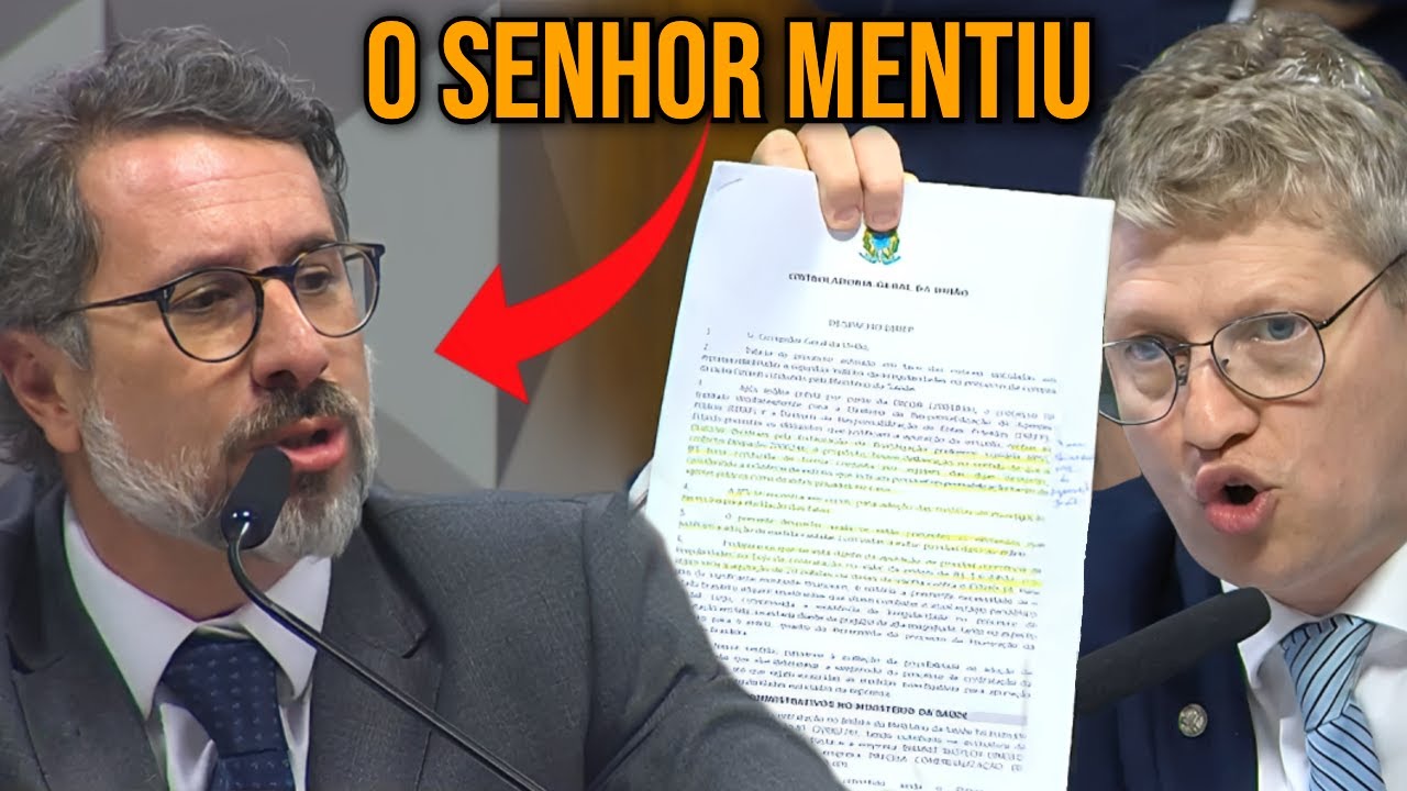 Marcel Van Hattem BATE BOCA e encurrala ministro da CGU