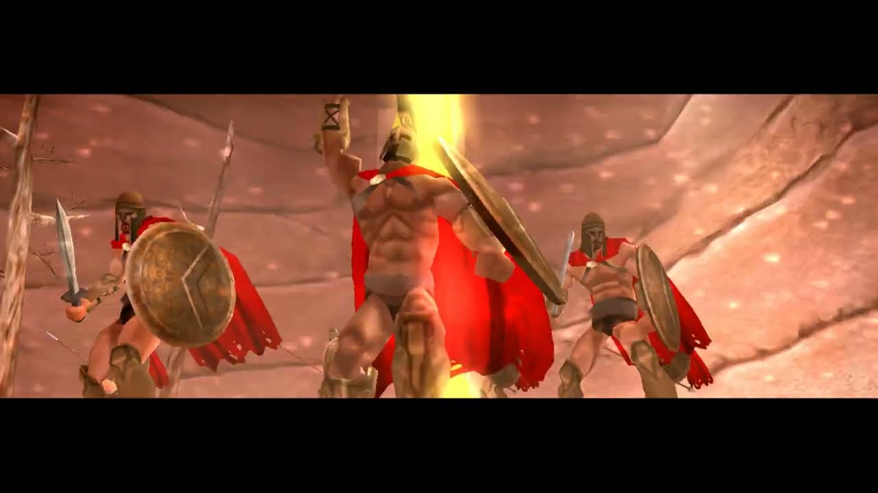 PSP &mdash; 300: March to Glory &mdash; Геймплей [4K:60FPS]