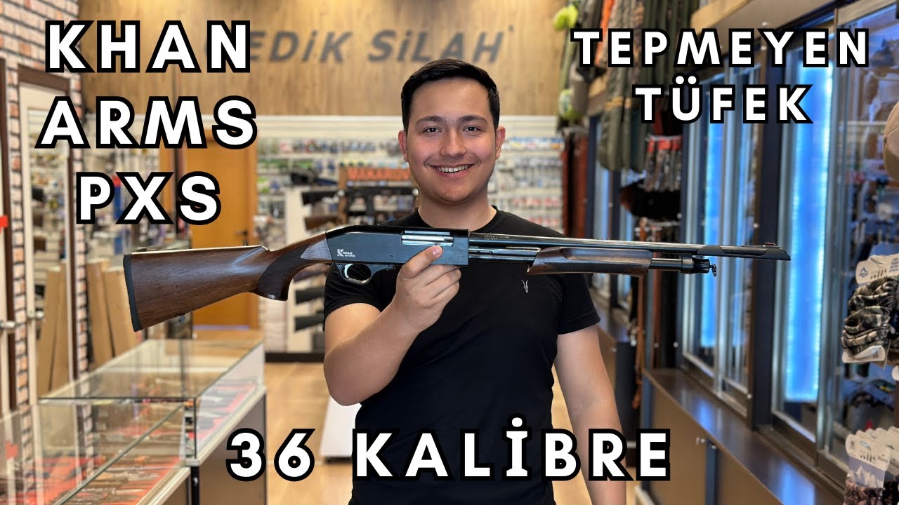 KHAN ARMS PXS 36 KALİBRE POMPALI ! KİBAR ATICILAR İÇİN :)