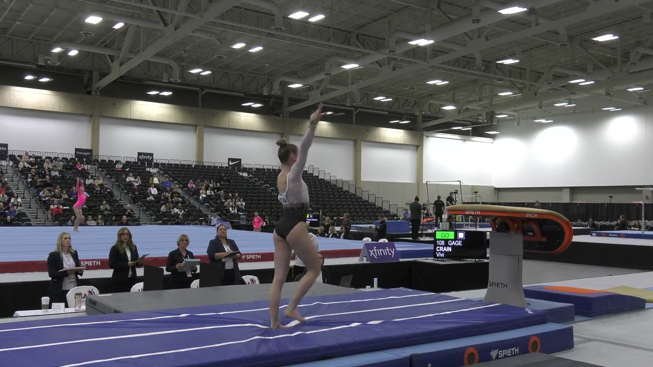 Addalye VanGrinsven  - Vault  - 2025 Winter Cup  - Junior Women