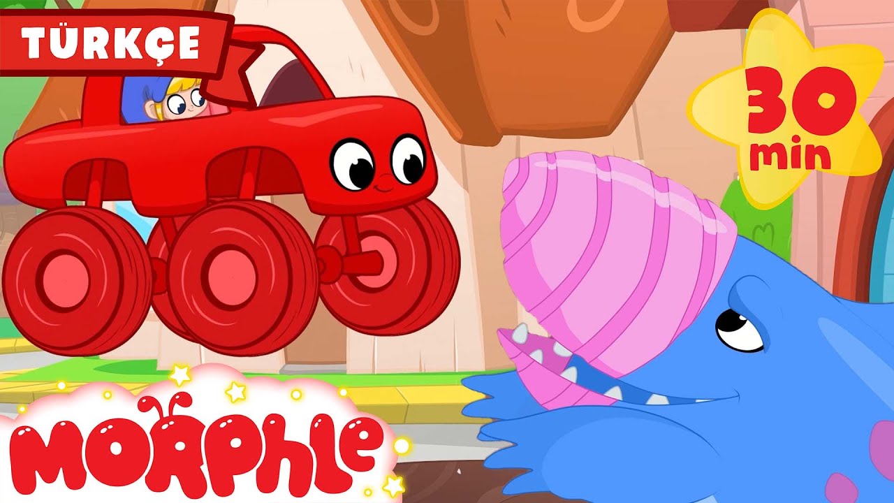 Morphle ve Kara K&ouml;pek Balığı | +daha fazla &Ccedil;ocuk Videoları | Morphle T&uuml;rk&ccedil;e