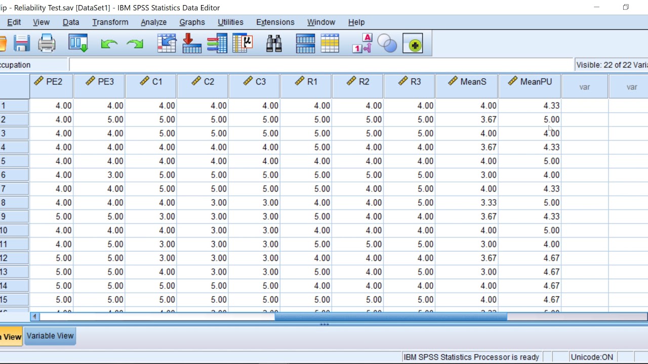 SPSS - วิเคราะห์การถดถอยพหุ (Multiple Linear Regression)