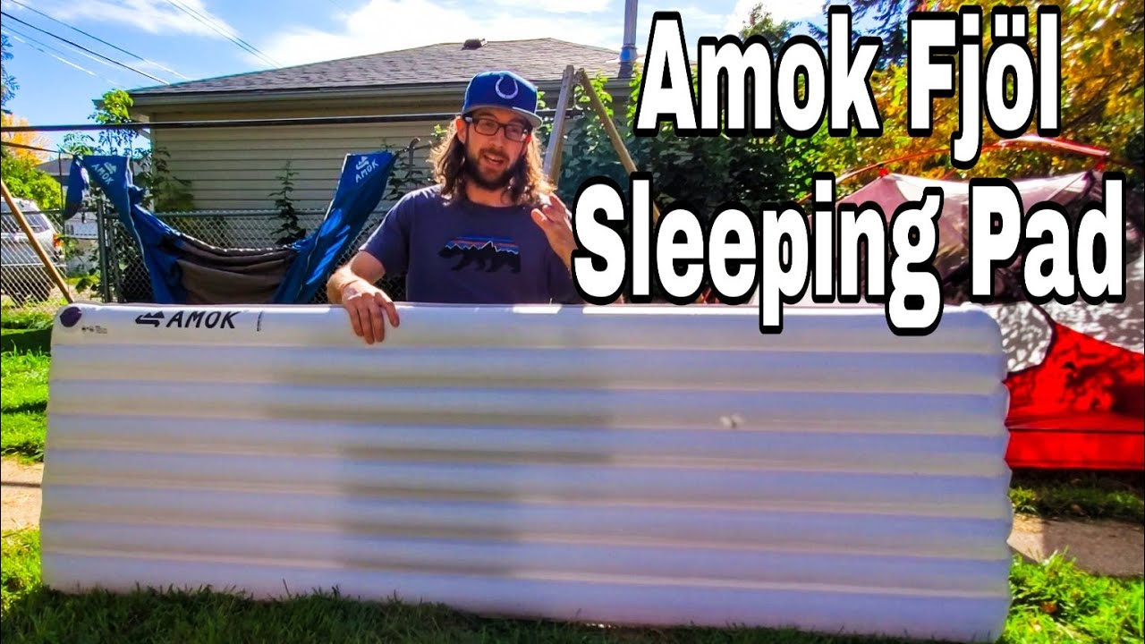 Amok Fjol LW Sleeping Pad - An inexpensive long wide sleeping pad option!