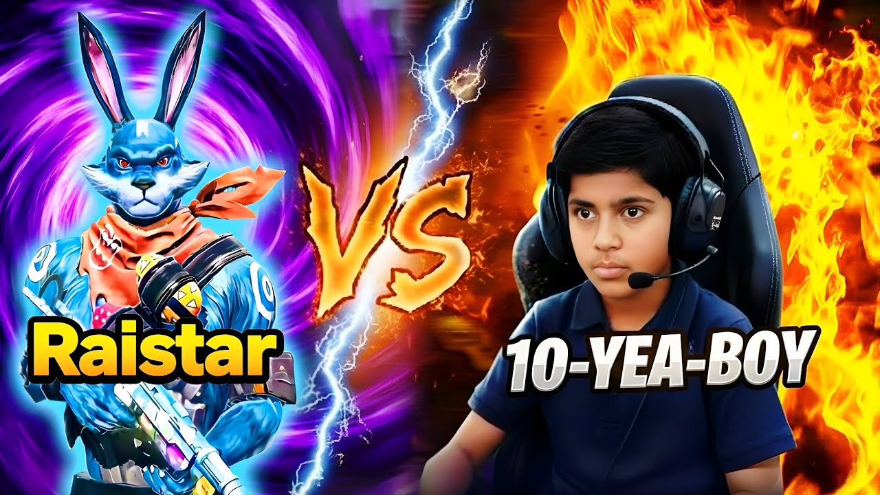 RAISTAR vs 10 YEAR OLD BOY 😱 | Unbelievable 1 Tap Challenge! 🔥 - Garena Free Fire