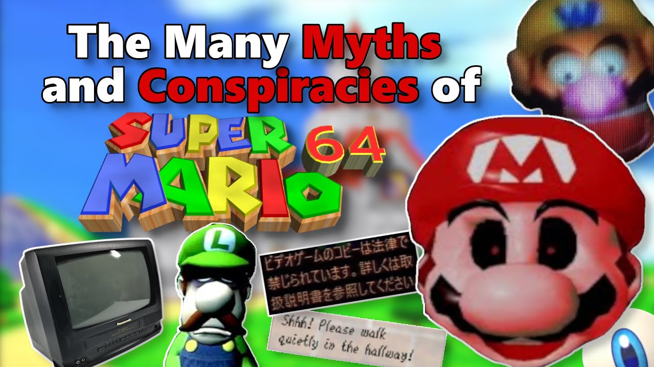 Множество мифов и заговоров о Super Mario 64
