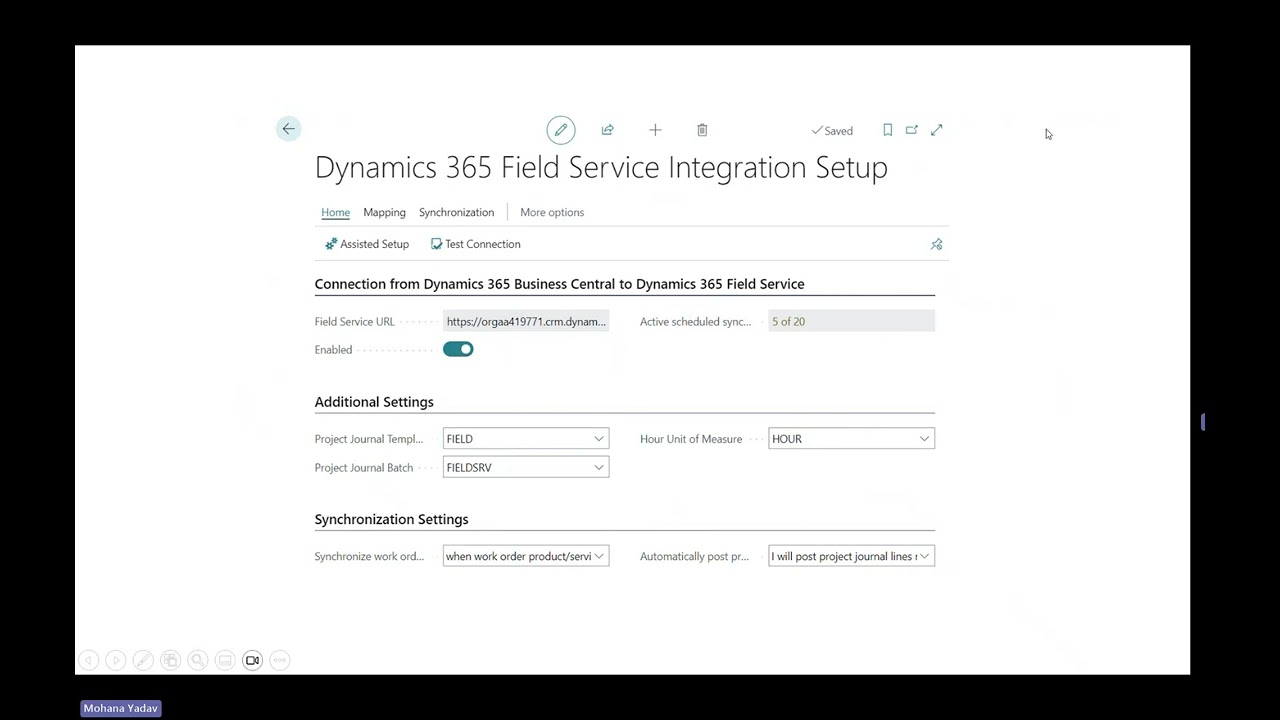 Connect Field Service operations with #msdyn365bc (BC24)