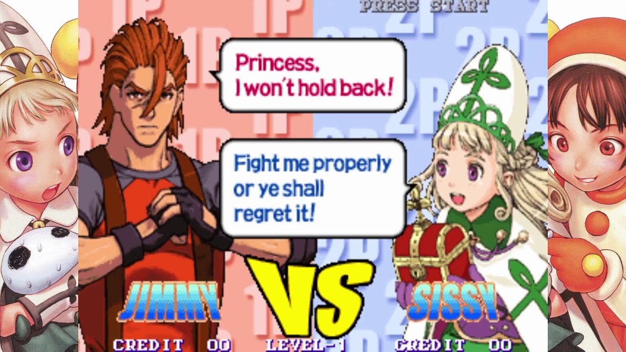 Matrimelee on MAME - Jimmy Lewis playthrough (Cheats enabled)