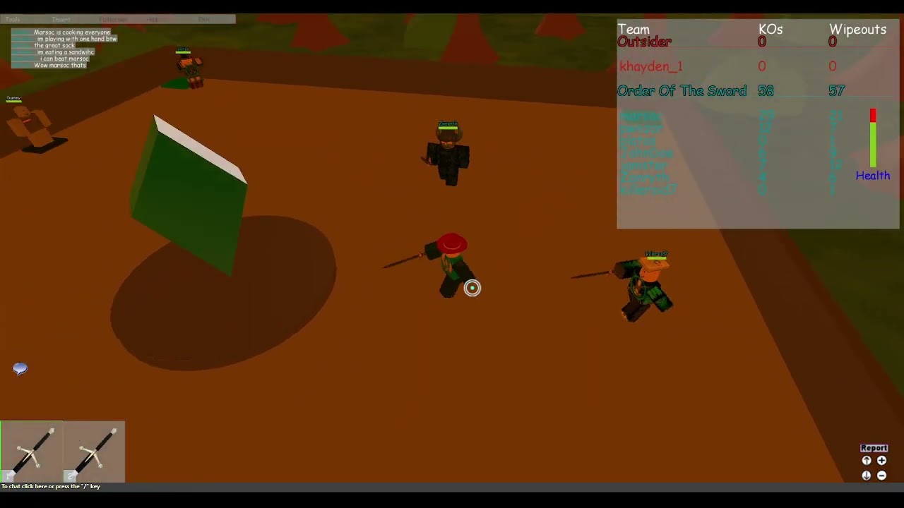 1 Man Raiding the Order of the Sword