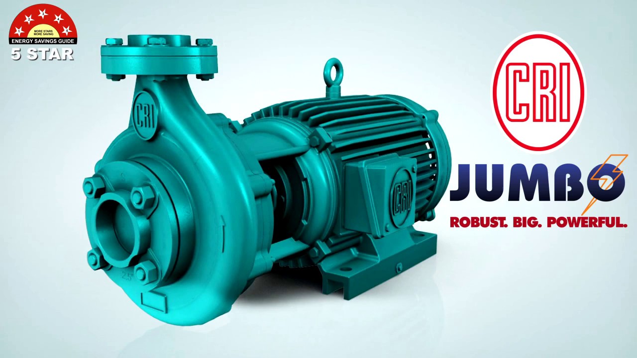 NEW 5 STAR RATED C.R.I. Jumbo Series Monoblock Pumpsets