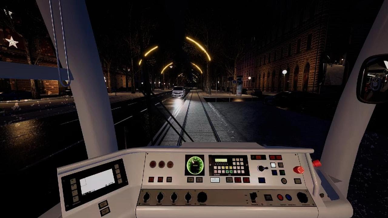 TramSim -  Christmas Console Edition: ULF B, Vienna.